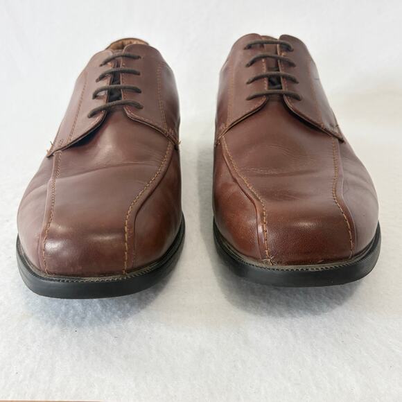 Clarks Collection Loafers Mens 11.5 M Brown Leather Oxford Dress Shoes Comfort main image 9